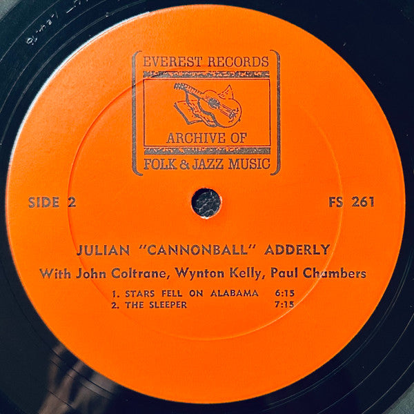 Julian "Cannonball" Adderly* : Julian "Cannonball" Adderly (LP, Comp, RP)
