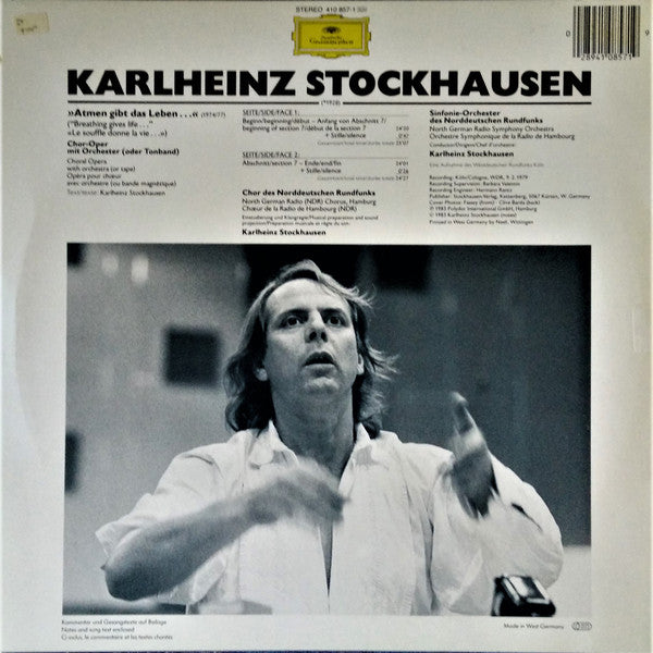 Stockhausen* : »Atmen Gibt Das Leben ...« (LP)