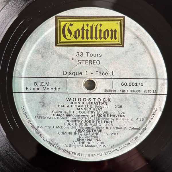 Various : Woodstock - Music From The Original Soundtrack And More (3xLP, Album, RE, Tri)