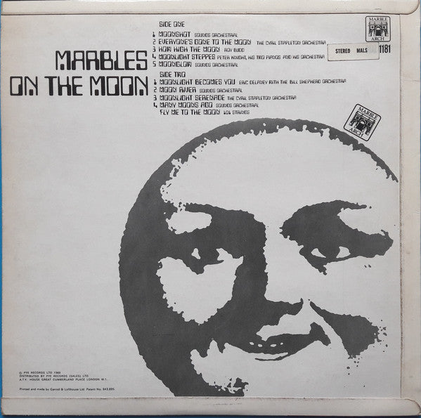 Various : Marbles On The Moon (LP, Comp)