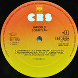 Bob Dylan : Infidels (LP, Album, Club)