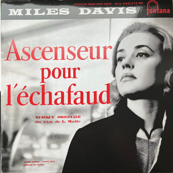 Miles Davis : Ascenseur pour ľéchafaud (LP, Album, RE, Gat)