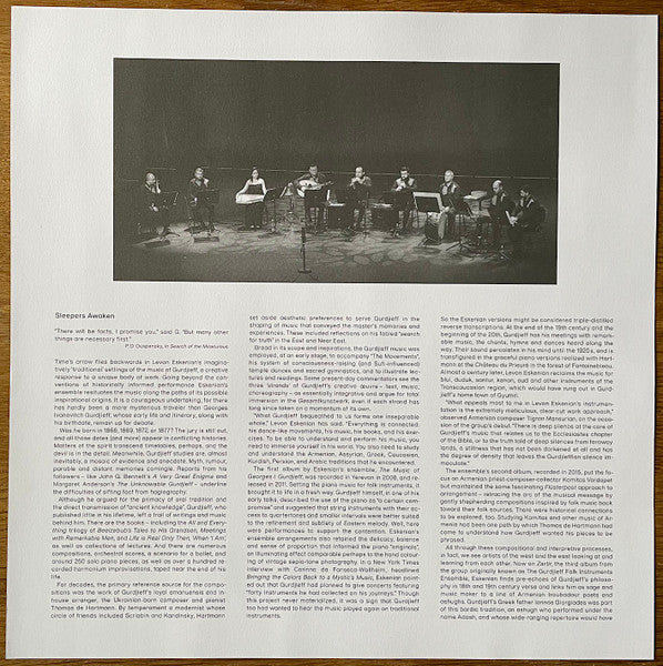 The Gurdjieff Ensemble*, Levon Eskenian : Zartir (LP, Album)