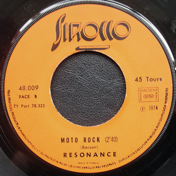 Resonance* : Safari Love / Moto Rock (7")