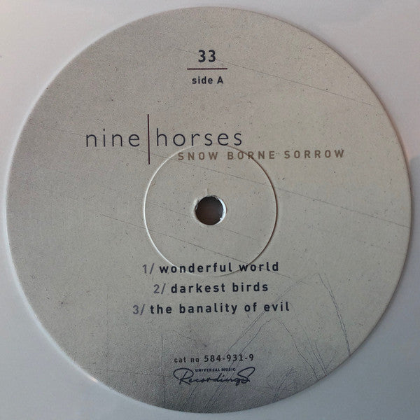 Nine Horses : Snow Borne Sorrow (2xLP, Album, RSD, Ltd, RE, Whi)