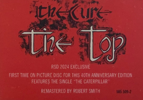 The Cure : The Top (LP, Album, RSD, Pic)