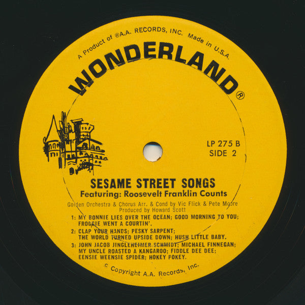 Sesame Street : Sesame Street Songs (LP, Album)