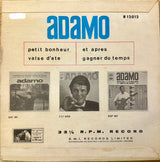 Adamo : Petit Bonheur + 3 (7", EP)