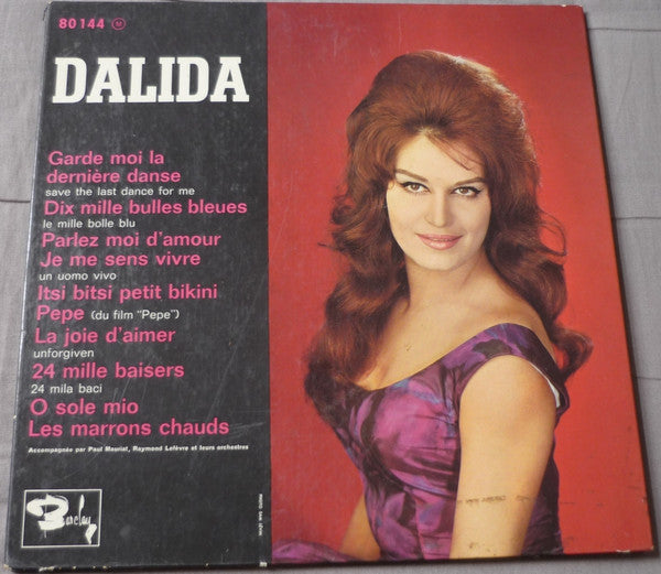Dalida : Dalida  (10", Album, Gat)