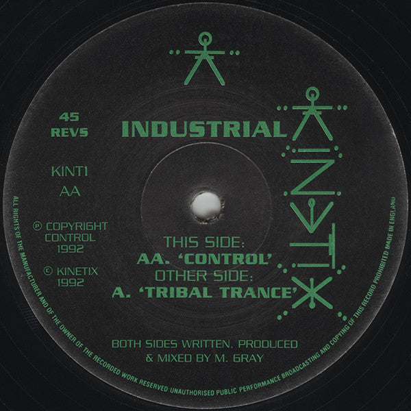 Industrial : Tribal Trance / Control (12")