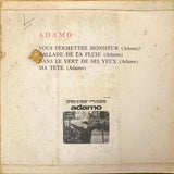 Adamo : Vous Permettez, Monsieur ? (7", EP, RP, Sol)