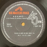 Adamo : Vous Permettez, Monsieur ? (7", EP, RP, Sol)