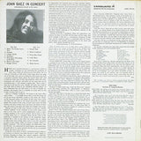 Joan Baez : In Concert (LP, Album, RE)