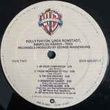 Dolly Parton, Linda Ronstadt & Emmylou Harris : Trio (LP, Album, All)