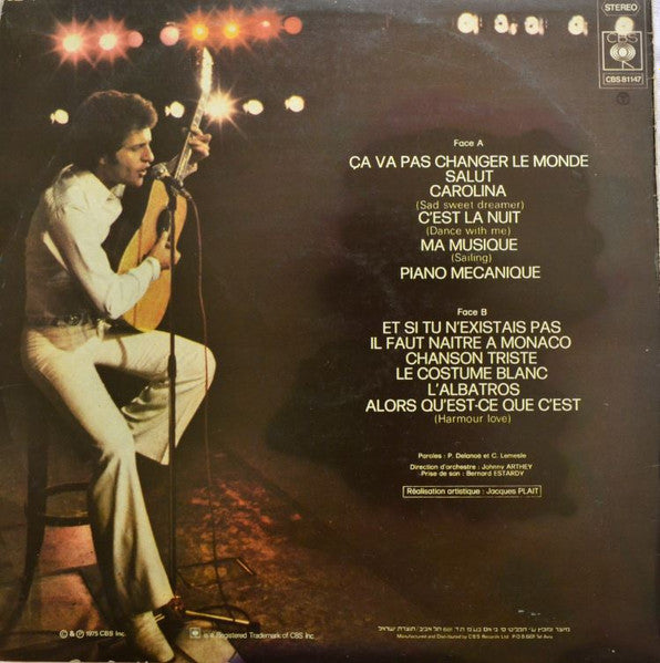 Joe Dassin : Joe Dassin (LP, Album)
