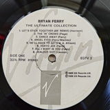Bryan Ferry With Roxy Music : The Ultimate Collection (LP, Comp)