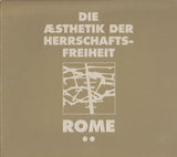 Rome (4) : Die Æsthetik Der Herrschaftsfreiheit: Aufruhr / A Cross Of Fire (CD, Album, RE)