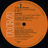 Ravi Shankar, George Fenton : Gandhi / Music From The Original Motion Picture Soundtrack (LP, Album, Gat)