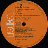 Ravi Shankar, George Fenton : Gandhi / Music From The Original Motion Picture Soundtrack (LP, Album, Gat)