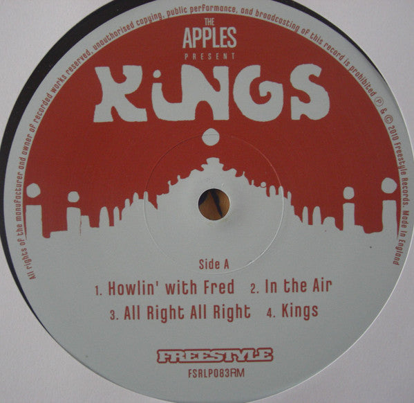The Apples (2) : Kings (LP, Album, RE, RM)