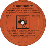Various : Eurovision 73 (LP, Comp)
