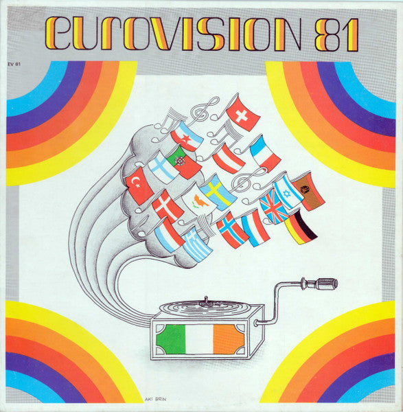 Various : Eurovision 81 (LP, Comp)