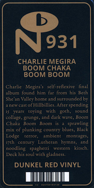 Charlie Megira & The Bet She'an Valley Hillbillies : Boom Chaka Boom Boom (LP, Album, Red)