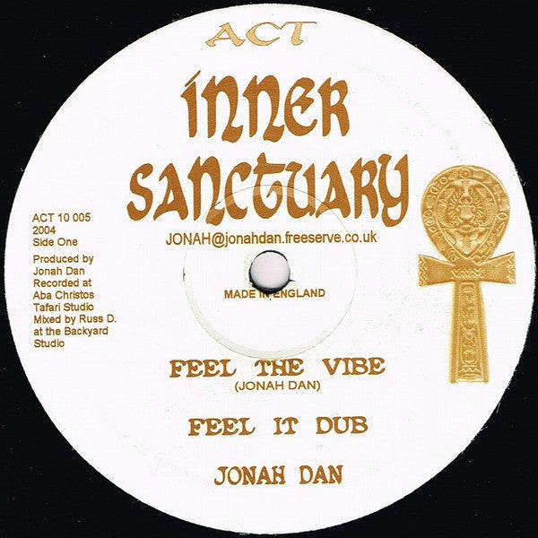 Jonah Dan : Feel The Vibe / Stonehead (10")
