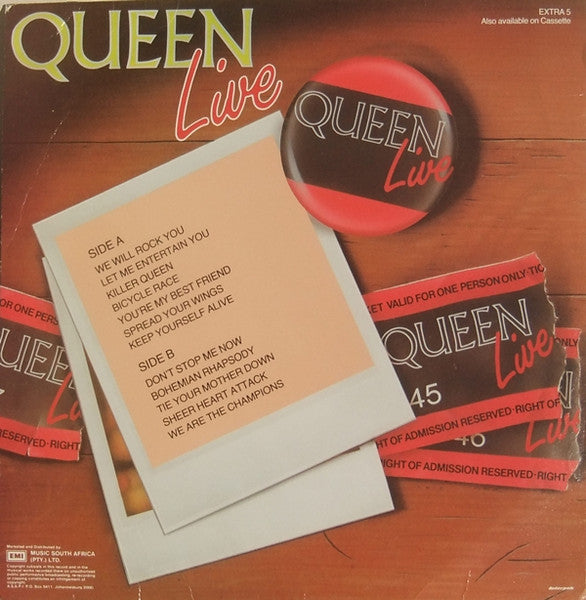 Queen : Live (LP, Album)