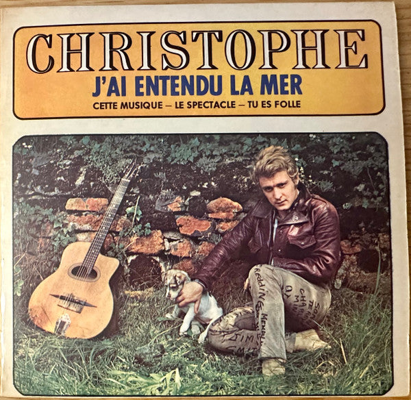 Christophe : J'ai Entendu La Mer (7", EP)