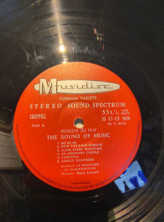Rodgers et Hammerstein* - Henry Léonard : Musique Du Film The Sound Of Music - La Mélodie Du Bonheur (LP, Album)