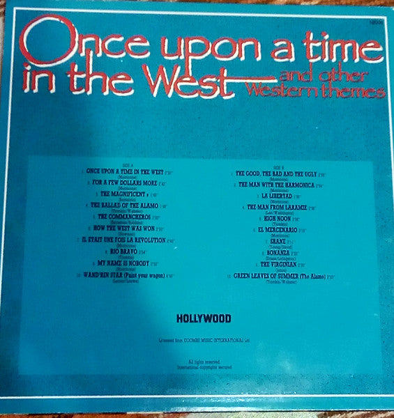 Various : Once Upon A Time In The West And Other Western Themes (LP, Comp)