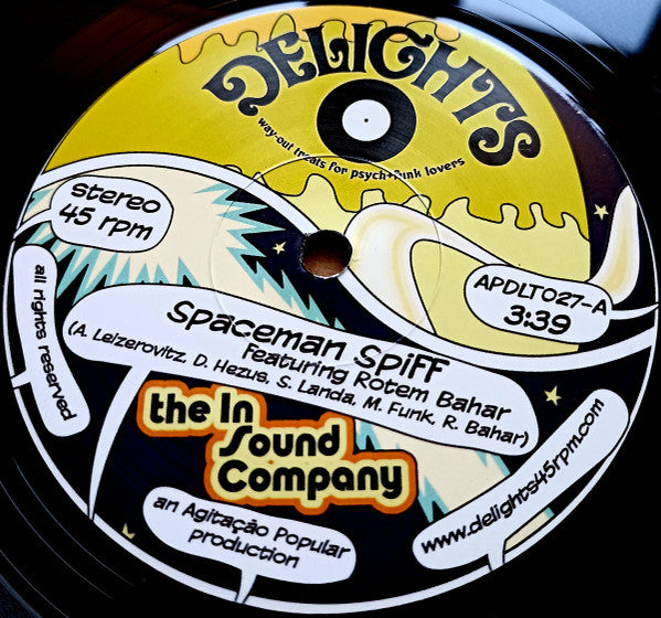 The In Sound Company : Spaceman Spiff (7", Single)