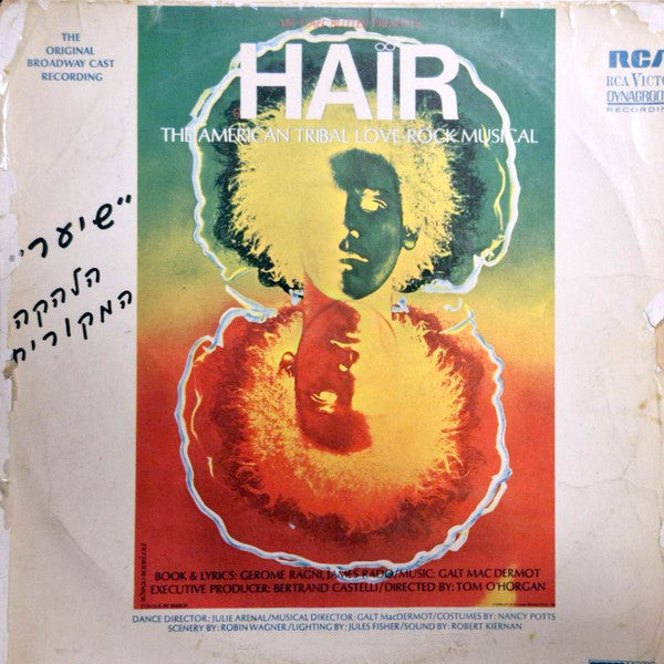 Various : Hair - The American Tribal Love-Rock Musical (The Original Broadway Cast Recording) (LP, Album)