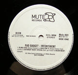 Fad Gadget : Incontinent (LP, Album)