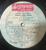 Various : Yiddishe Lieder Parade = ידיע לידער פאראדע (LP, Comp, Hig)