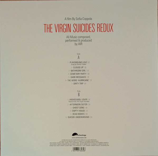 AIR : The Virgin Suicides Redux (LP, Album, RE, RM, 25t)
