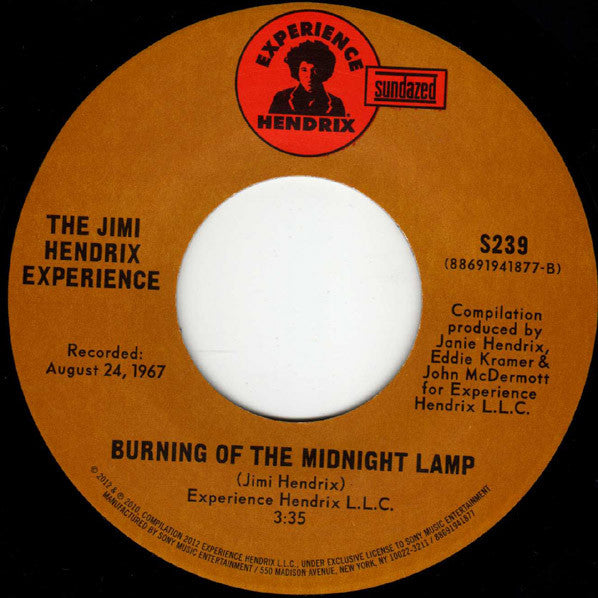 The Jimi Hendrix Experience : Can You Please Crawl Out Your Window? / Burning Of The Midnight Lamp (7", RSD, Single, Mono, Ltd)