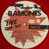 Ramones : Live (CBGB • 1977) (LP, RSD, RE, Red)