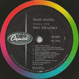 Frank Sinatra : Frank Sinatra Sings For Only The Lonely (LP, Album, Mono, RP, Scr)