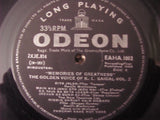 K.L. Saigal* : Memories Of Greatness (The Golden Voice Of K.L. Saigal) - Vol 2 (LP, Comp)