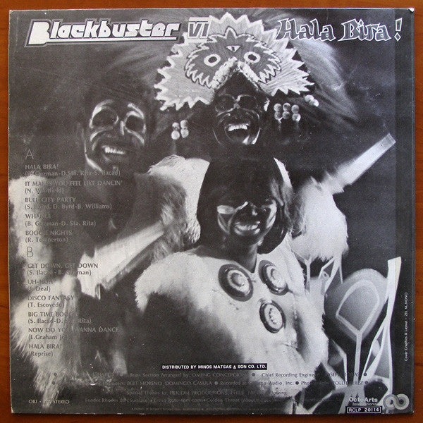 Black Buster : Blackbuster Ⅵ - Hala Bira! (LP, Album)