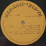 שלומית אהרון* : שתבוא ותחבק אותי (LP, S/Sided, Single, Promo)