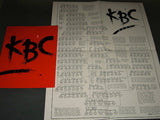 KBC Band (2) : It's Not You, It's Not Me (12", Maxi, Promo)