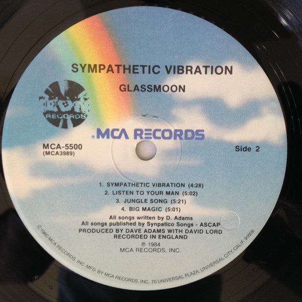 Glassmoon* : Sympathetic Vibration (LP, Album, Pin)