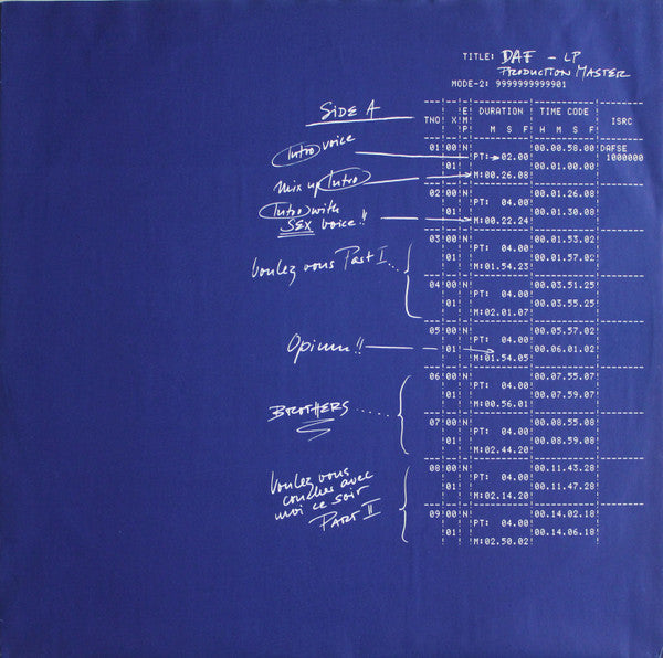 DAF* : 1st Step To Heaven (LP, Album)