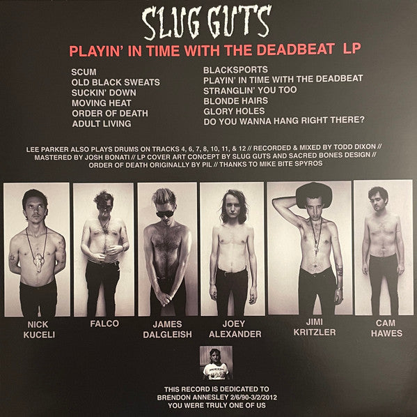 Slug Guts : Playin' In Time With The Deadbeat (LP, Album)