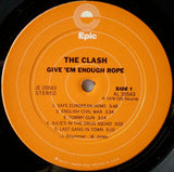 The Clash : Give 'Em Enough Rope (LP, Album)