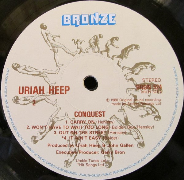 Uriah Heep : Conquest (LP, Album)