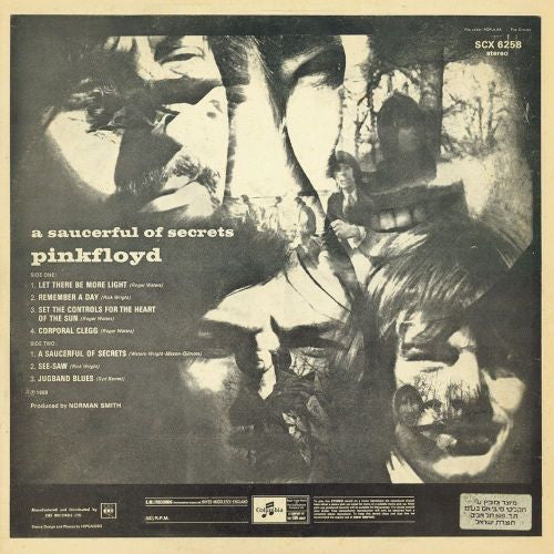 Pink Floyd : A Saucerful Of Secrets (LP, Album)